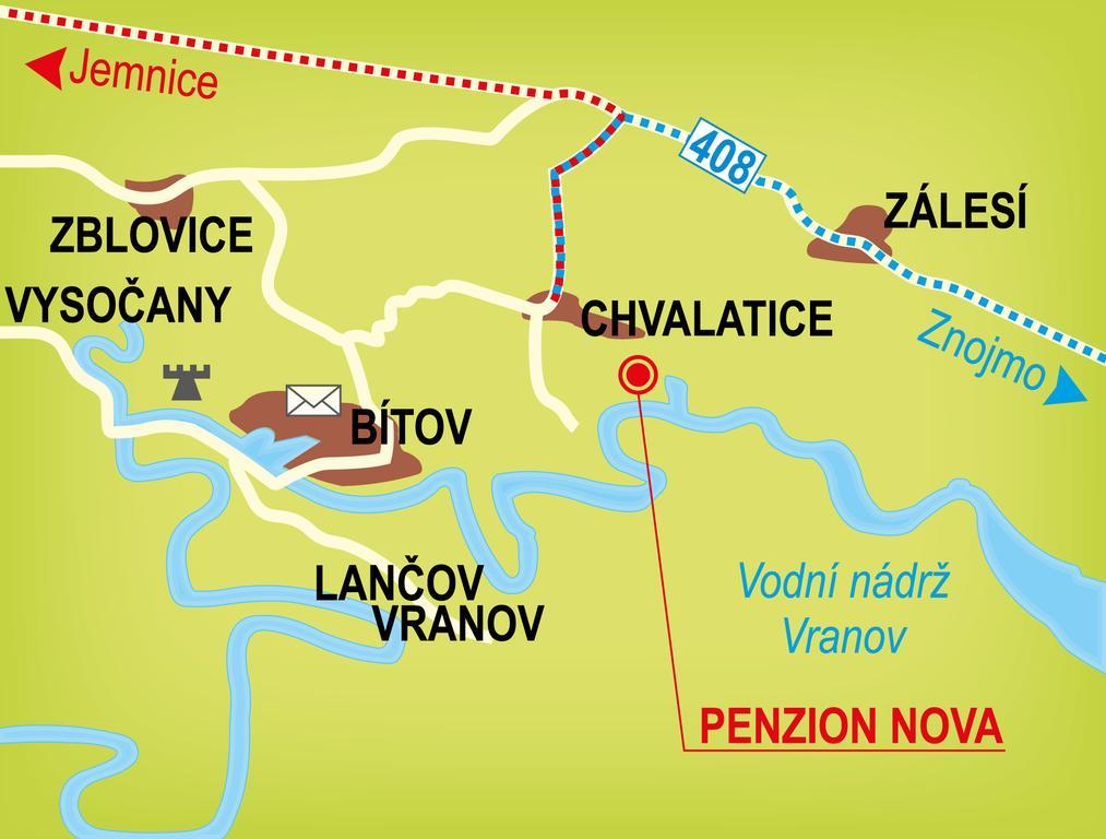 Penzion NOVA Stitary Esterno foto